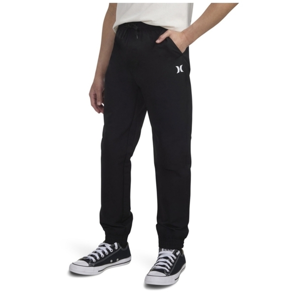 Hurley Boys Woven Performance Joggers. Dark Grey. Size XXL (18-20). New.3M - Picture 1 of 9